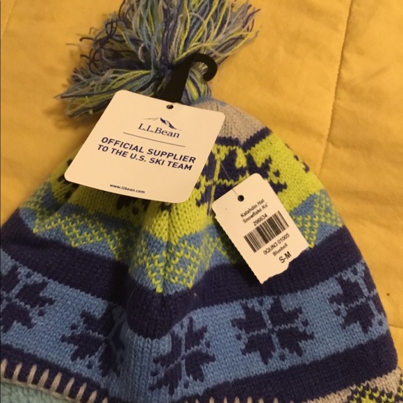 Accessories Ll Bean Katahdin Snowflake Kids Hat Nwts Poshmark